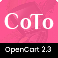 Coto - The Cosmetic eCommerce OpenCart Theme