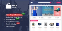 So Fina - Multipurpose eCommerce OpenCart Theme Screenshot 1