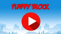 Flappy Block - HTML5 Game Construct 2 Screenshot 1