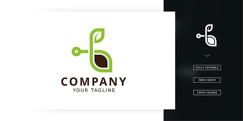 Digital Seed Logo Template