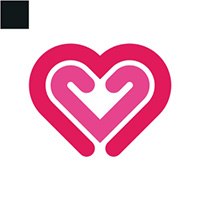 Double Love Logo Template