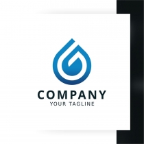 G Water Logo Template Screenshot 1