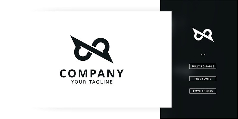 Infinity Line Logo Template