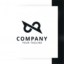 Infinity Line Logo Template Screenshot 1