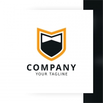 Shield Necktie Logo Template Screenshot 1