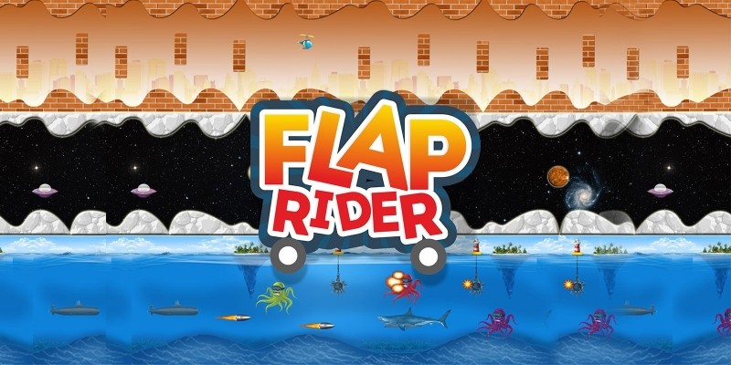 Flap Rider Buildbox Game