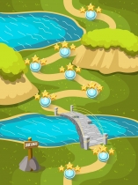 Game Level Map Concept Set  Screenshot 4