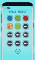 Boxes Vs Jumping Ball - Buildbox Game Template Screenshot 2
