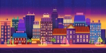 10 Urban Game Backgrounds Screenshot 6