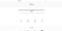 OkOK Design HTML5 Creative Portfolio Template Screenshot 2