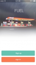 Fuel App Ionic Theme Screenshot 1