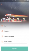 Fuel App Ionic Theme Screenshot 5