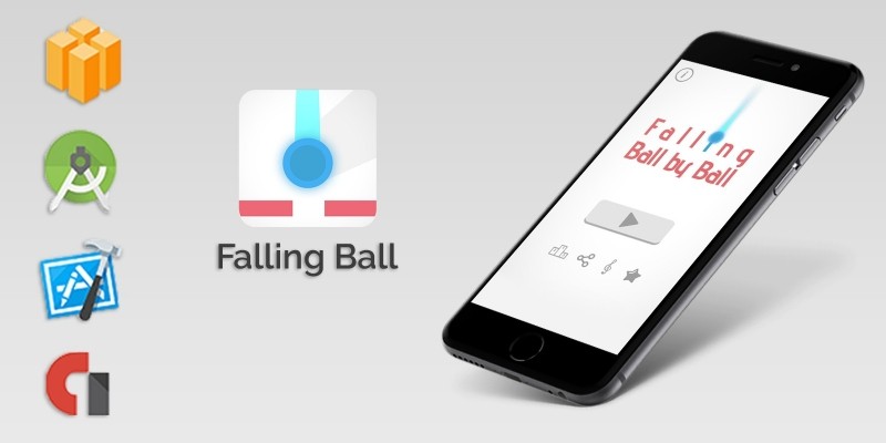 Falling Ball - Buildbox Game Template