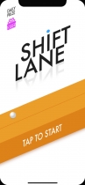 Shift Lane - BuildBox 2 Game Template  Screenshot 1