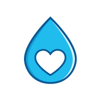 Love Water Logo Template