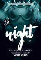 Night Club Flyer Template Screenshot 3