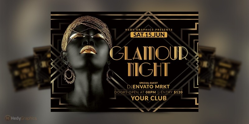 Glamour Night Flyer
