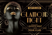 Glamour Night Flyer Screenshot 1