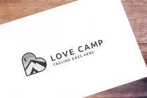 Love Camping Logo Template Screenshot 1