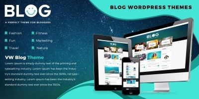 VW Blog Pro - WordPress Theme