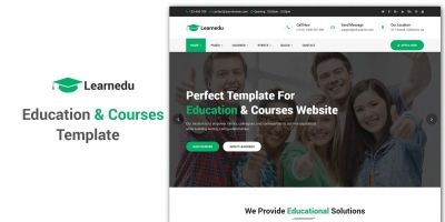 Learnedu - Education Courses HTML5 Template