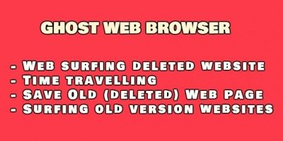 Ghost Web Browser .NET