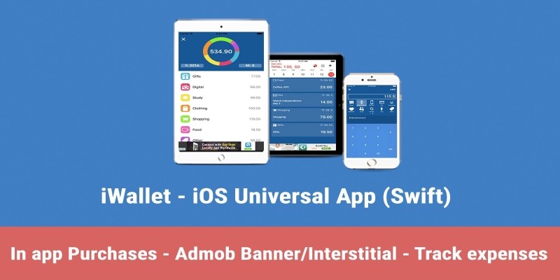 iWallet - Smart Wallet iOS Source Code