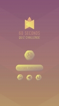 60 Seconds Quiz Challenge - Buildbox Template Screenshot 3