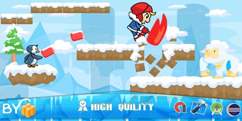 Ice Climber game - Template buildbox