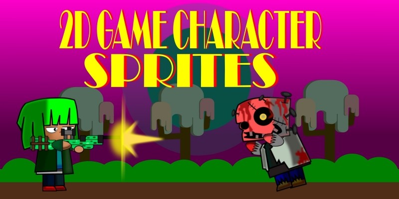 2D Game Character Sprites