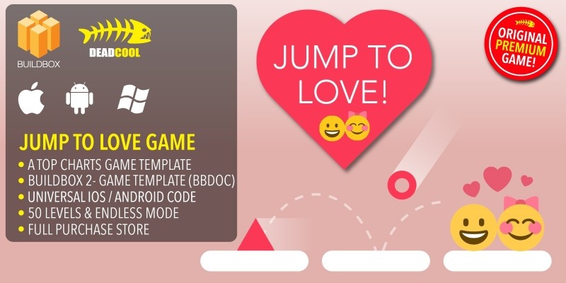 Jump To Love - BuildBox Game Template