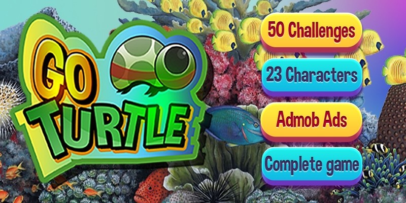 Go Turtle - Buildbox Templates Full Game Pack