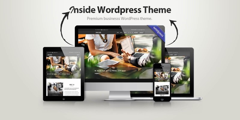 Inside Multipurpose Business WordPress Theme