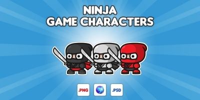 Ninja Chibi Characters