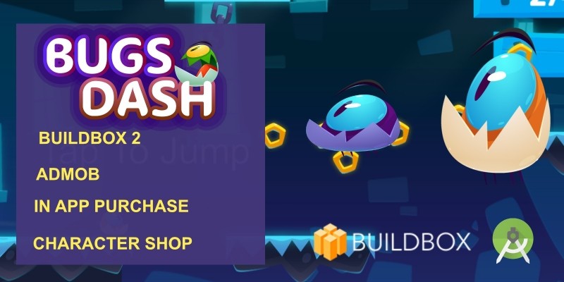 Bugs Dash - Buildbox Adventure Game