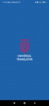Universal Translator - Android Source Code Screenshot 1