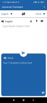 Universal Translator - Android Source Code Screenshot 2