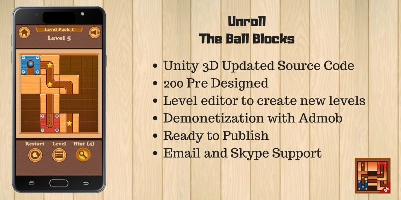 Unroll Ball Blocks - Unity Project