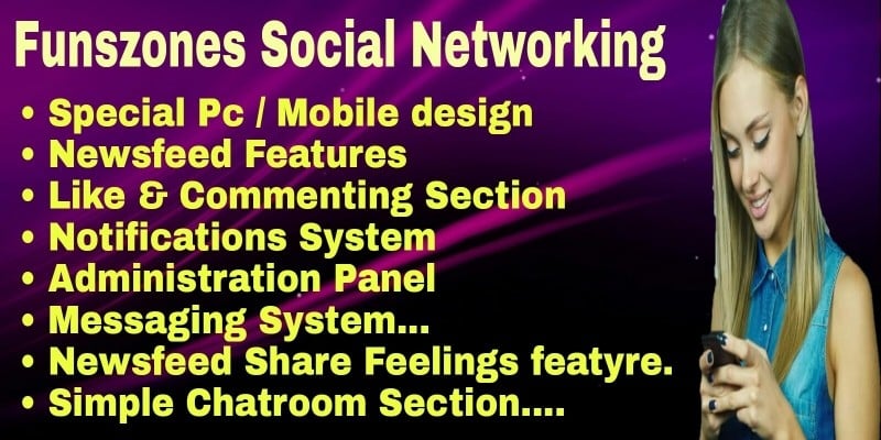 Funszones Social Networking PHP Script