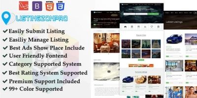ListingzonPro - Classified Ads Listing Directory