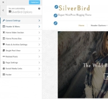 SilverBird - Elegant WordPress Blogging Theme Screenshot 9