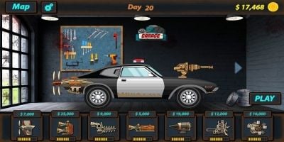2D Racing Car Game UI Template -Pack 1