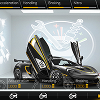 Racing Car Game UI Template Pack 3