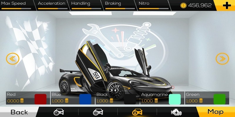  Racing Car Game UI Template Pack 3