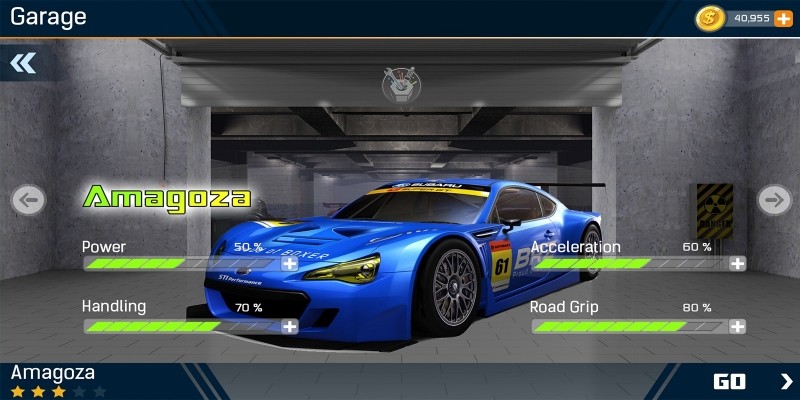 Racing Car Game UI Template Pack 5