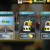 Racing Car Game UI Template Pack 9