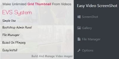 EVS - Easy Video ScreenShot PHP