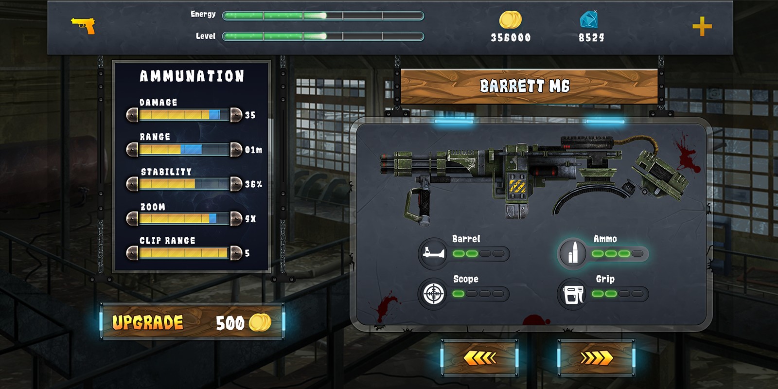 Action Shooting UI 5 by Gamebench Codester