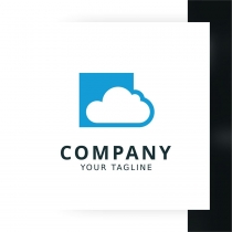 Box Cloud Logo Template Screenshot 1