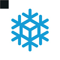 Snow Cube Logo Template